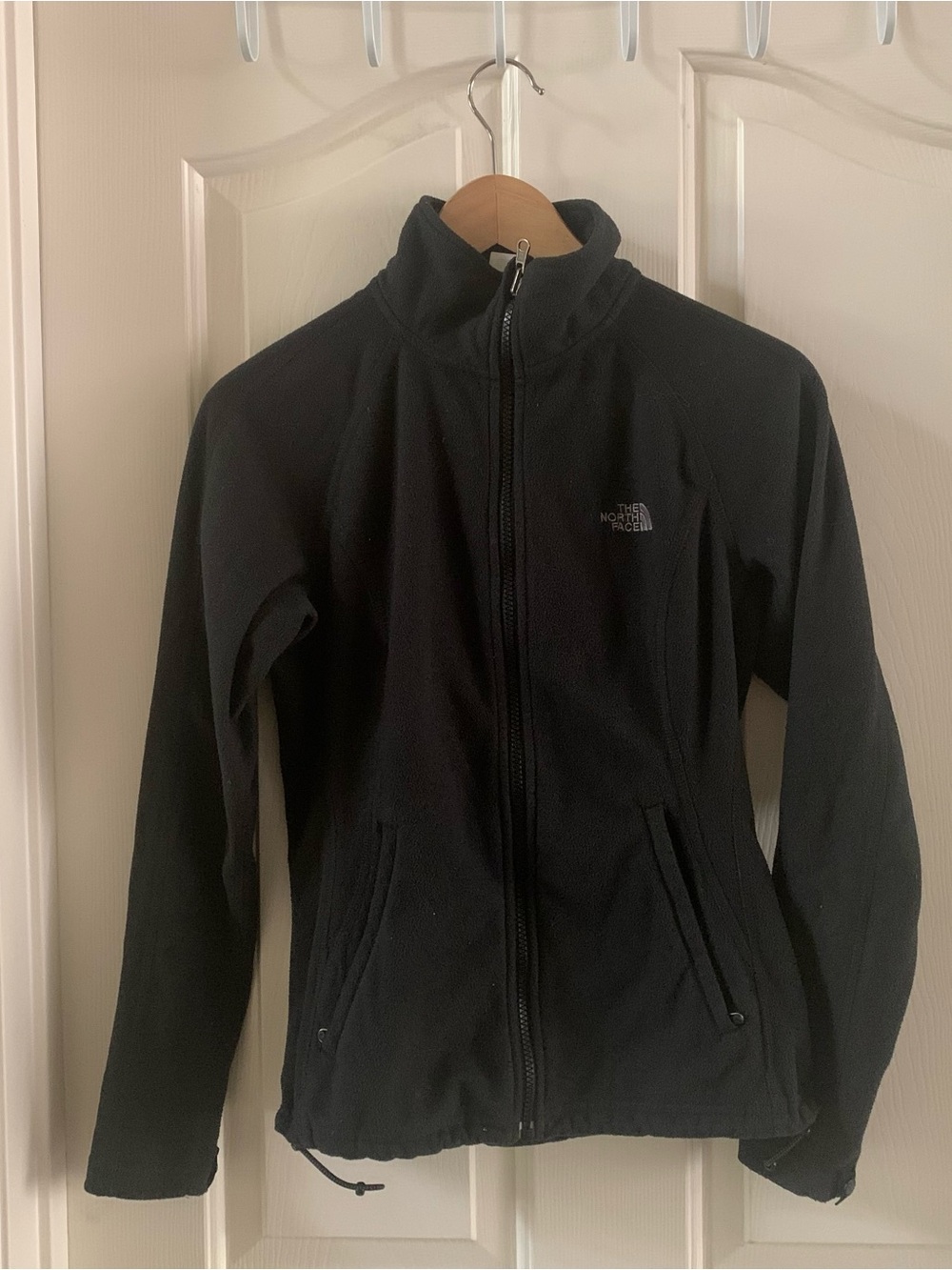 The North Face Women's Black Full-Zip Fleece Jacket Sz Small